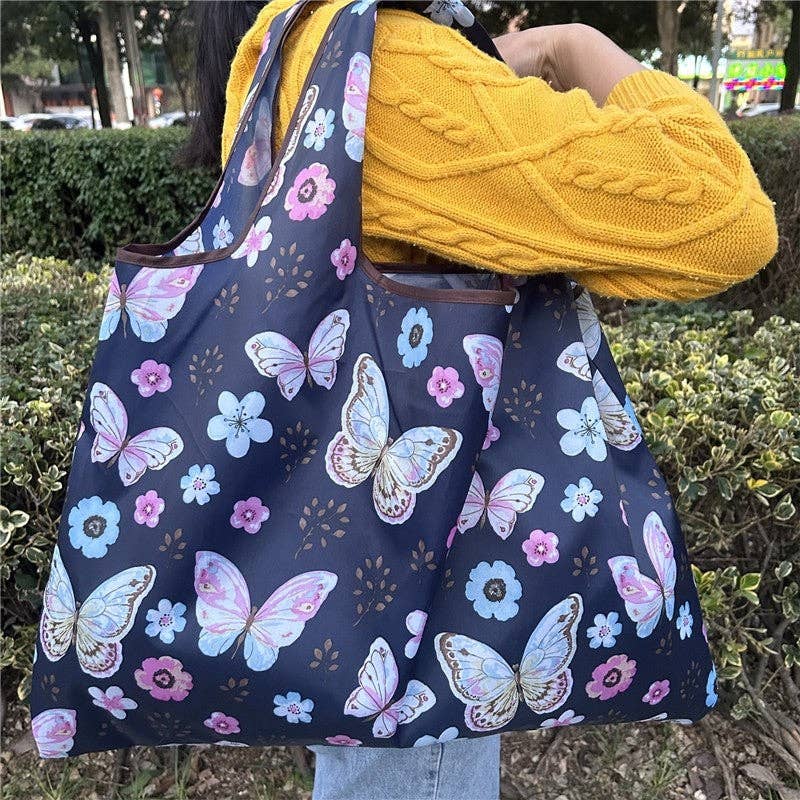 Cartoon Large Capacity Single Shoulder Shopping Bag