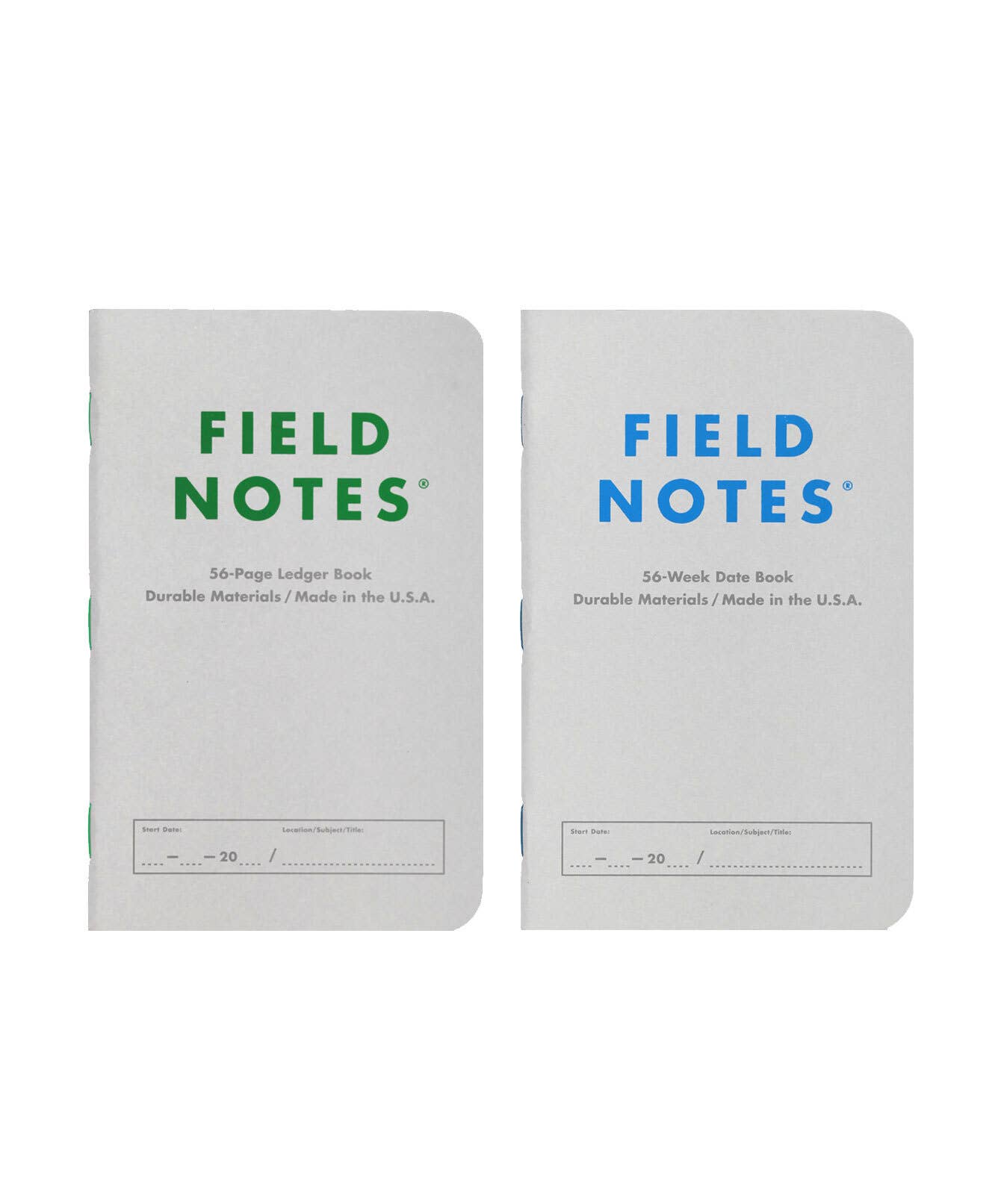Index Ledger & Date Book 2-Pack