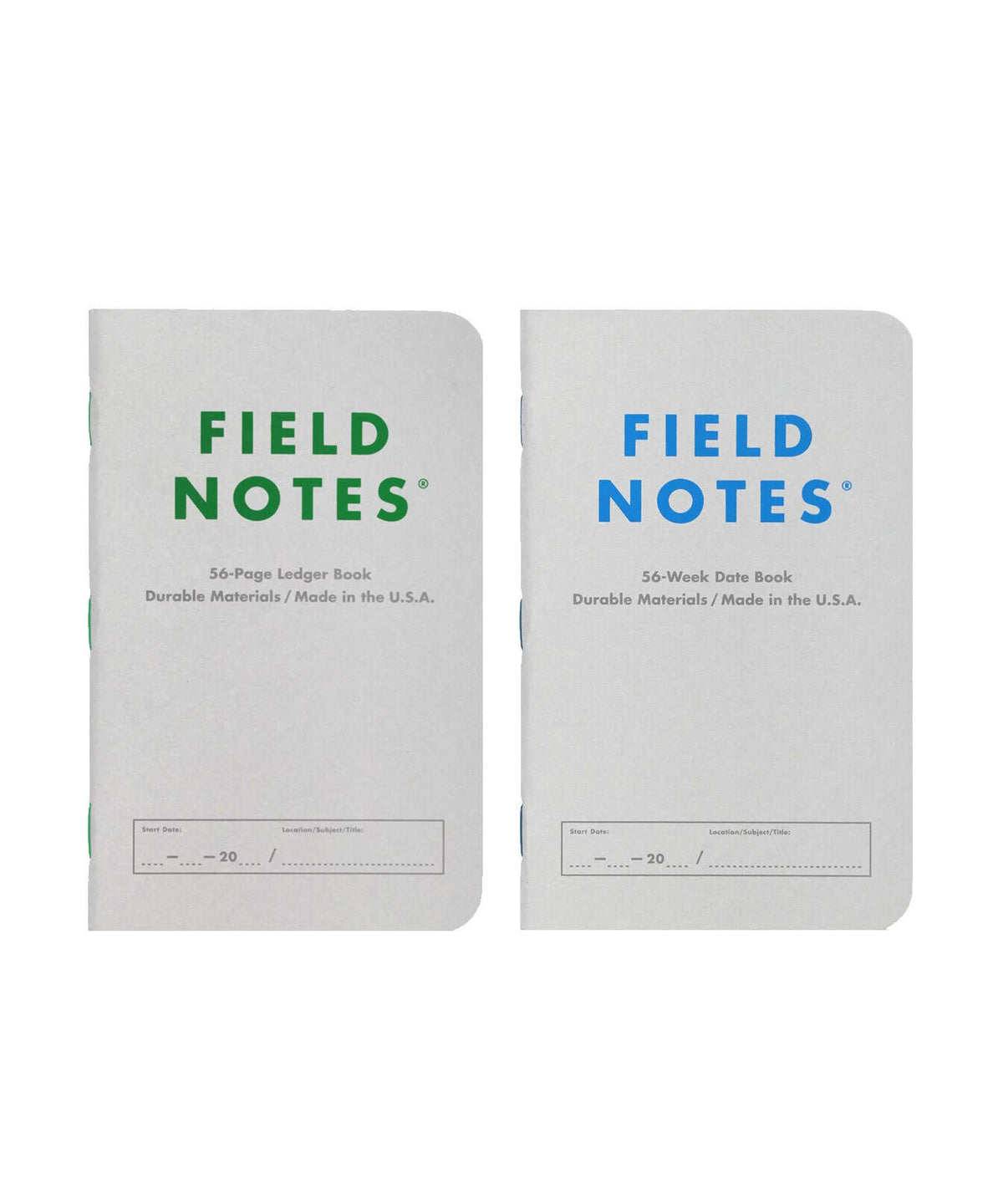 Index Ledger & Date Book 2-Pack