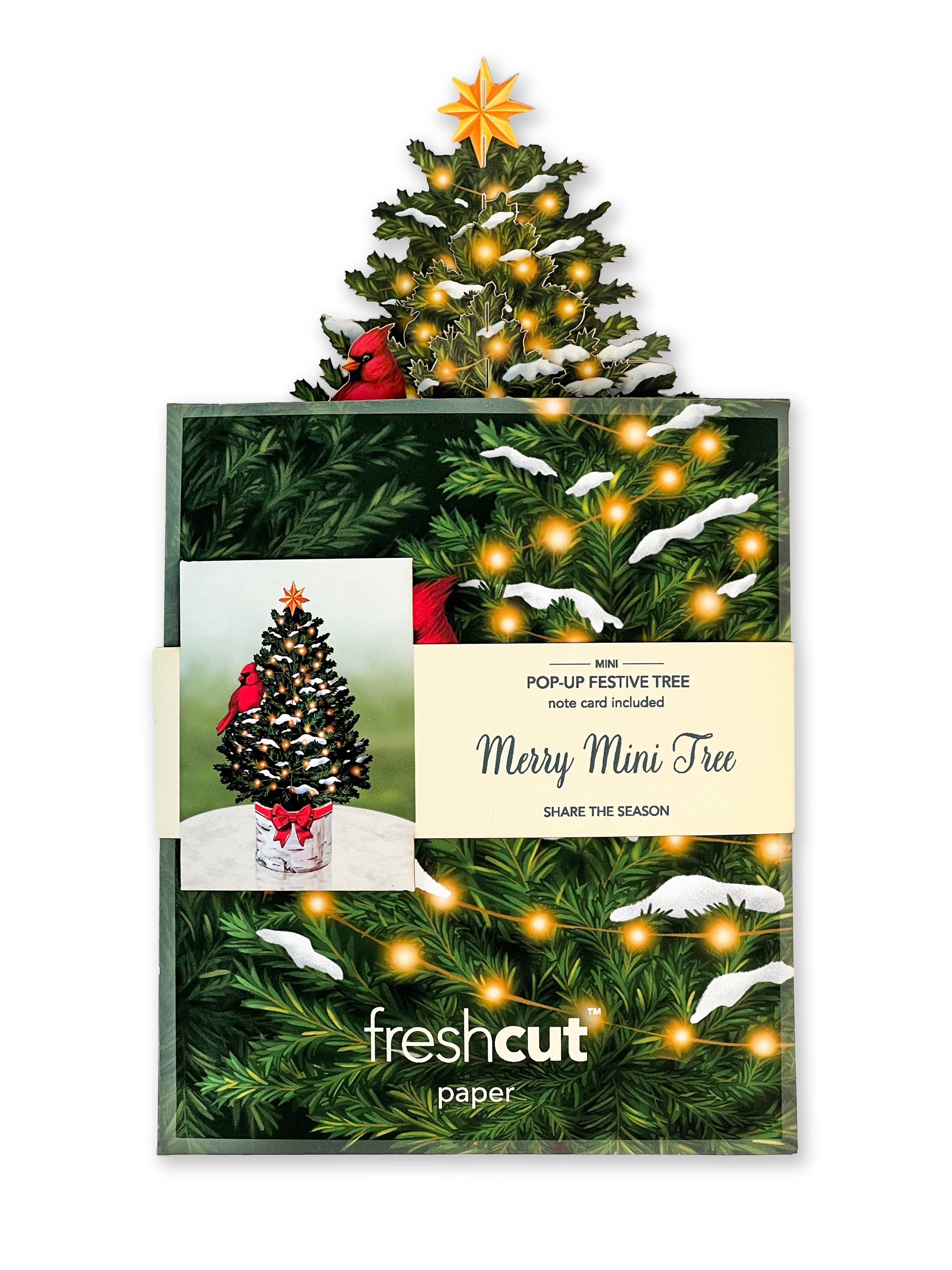 Merry Mini Tree (Mini Pop-up Greeting Card)