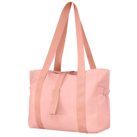 Wrapables Yoga Tote Bag, Gym, Work, Overnight, Travel Bag: Black