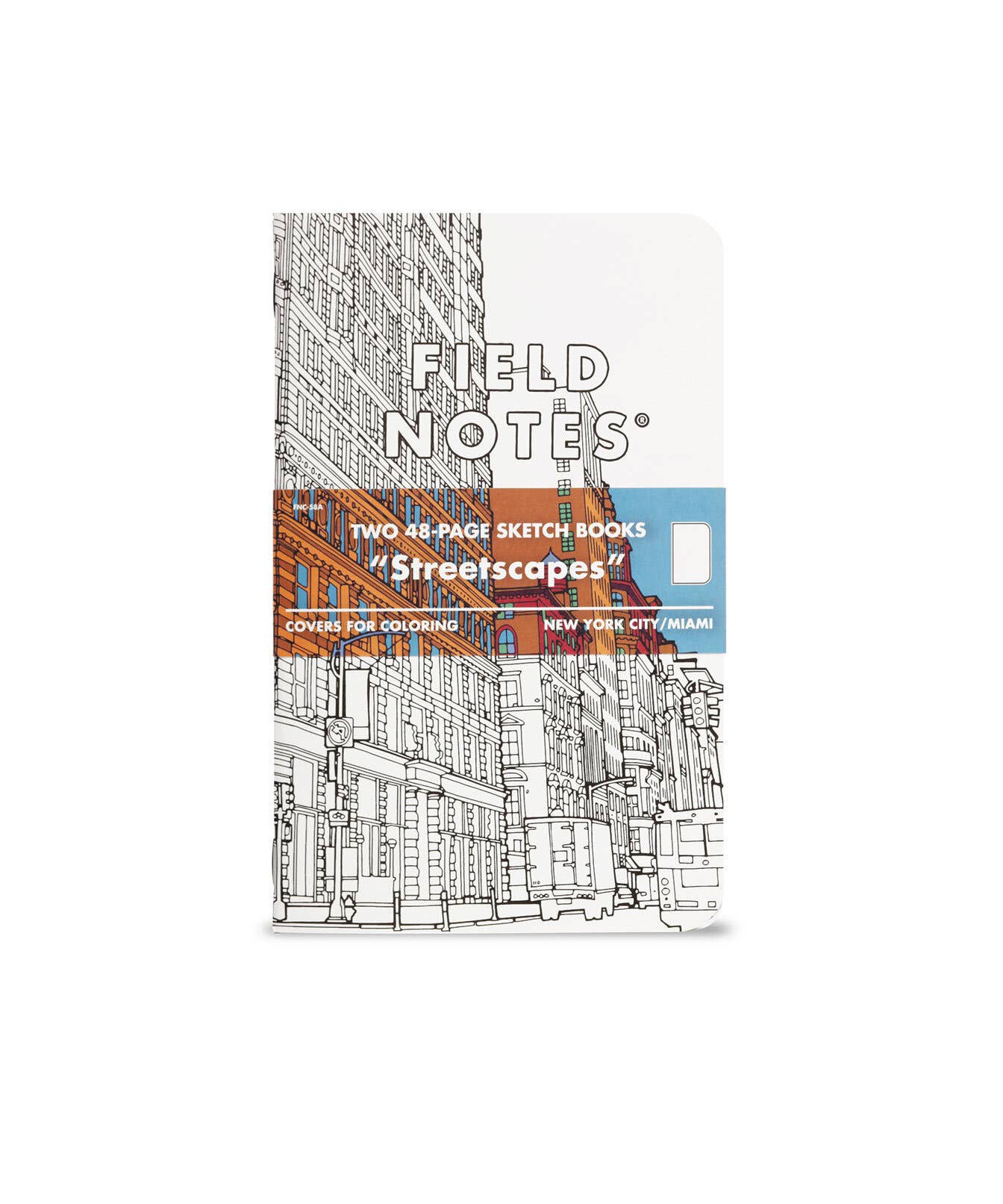 Streetscapes Sketch Book 2-Packs