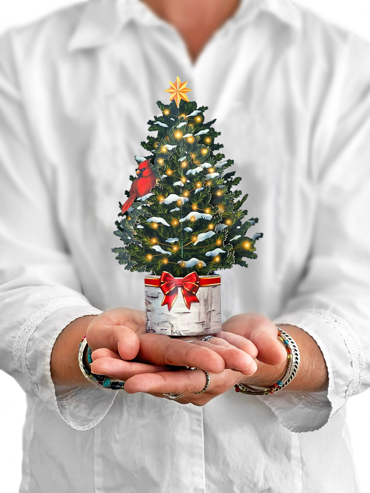 Merry Mini Tree (Mini Pop-up Greeting Card)