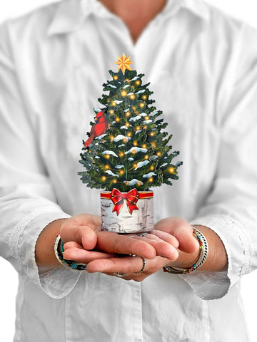 Merry Mini Tree (Mini Pop-up Greeting Card)