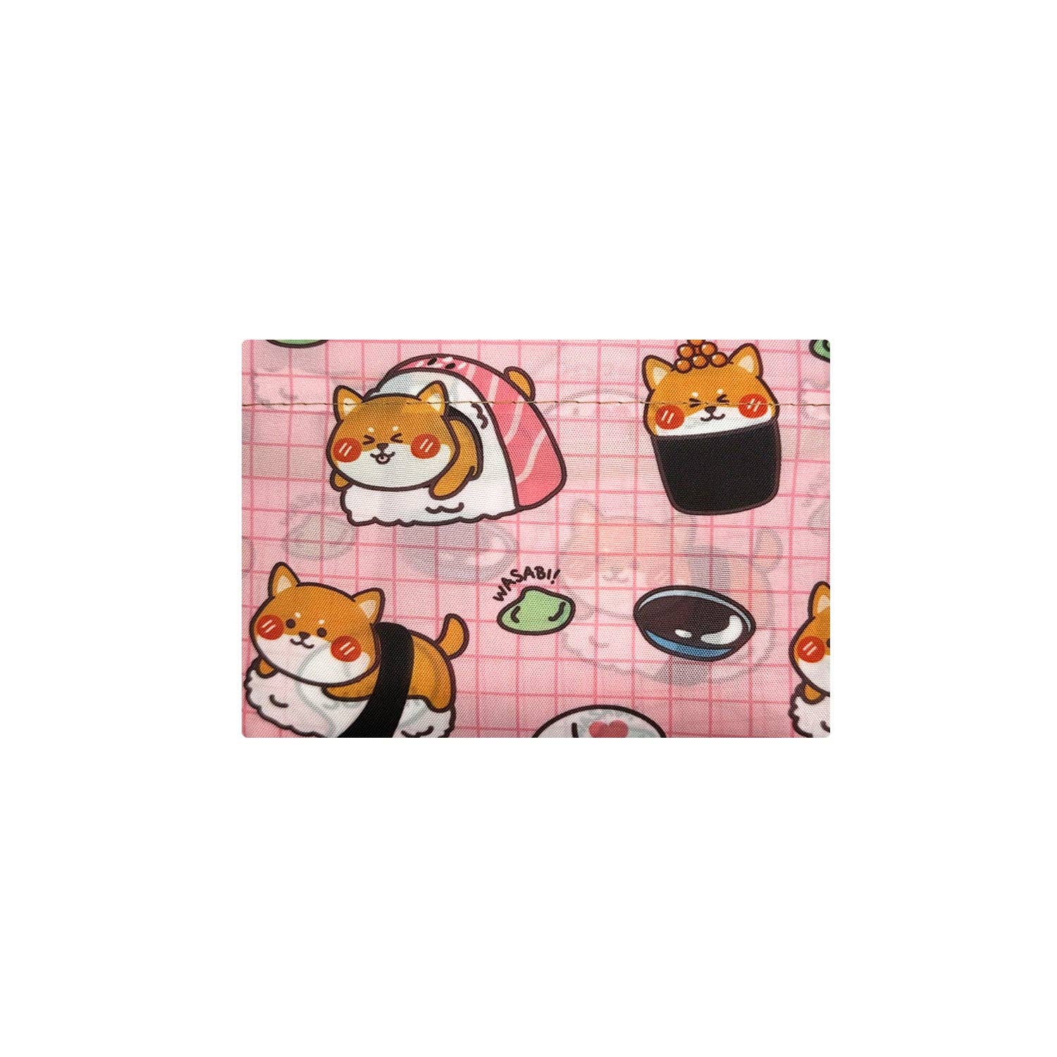 Wrapables Large Foldable Tote Nylon Reusable Grocery Bags: Sporty