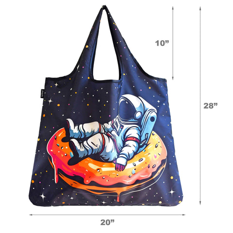 JUMBO: Versatile Reusable Shopping Bag, Astronaut
