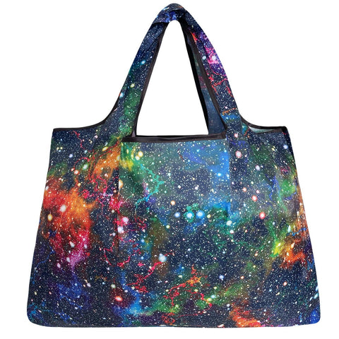 Wrapables Eco-Friendly Large Nylon Reusable Shopping Bag: Paris